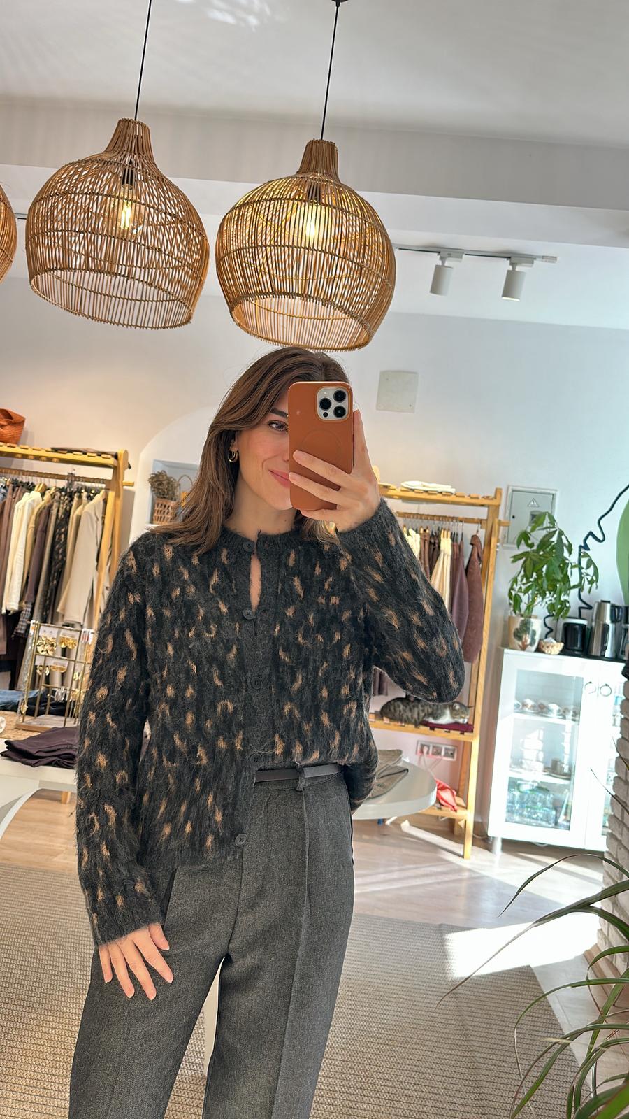 Leo Desen Triko Hırka