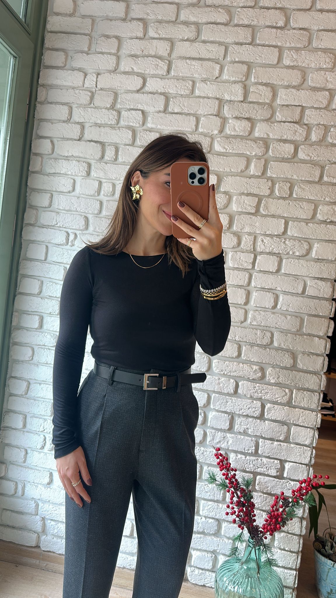 Modal Kaşmir Hafif Bluz