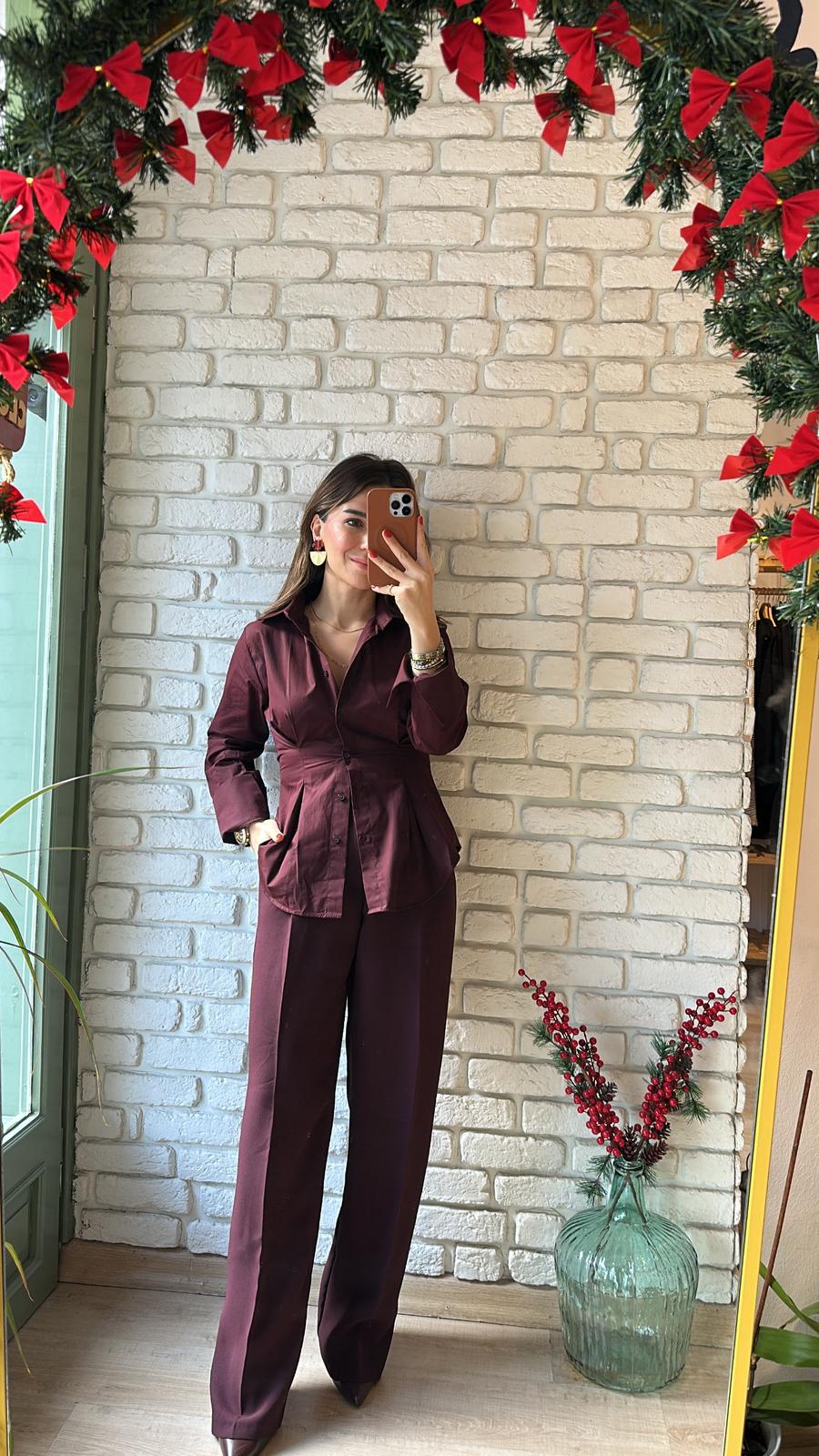 Kumaş Palazzo Pant.