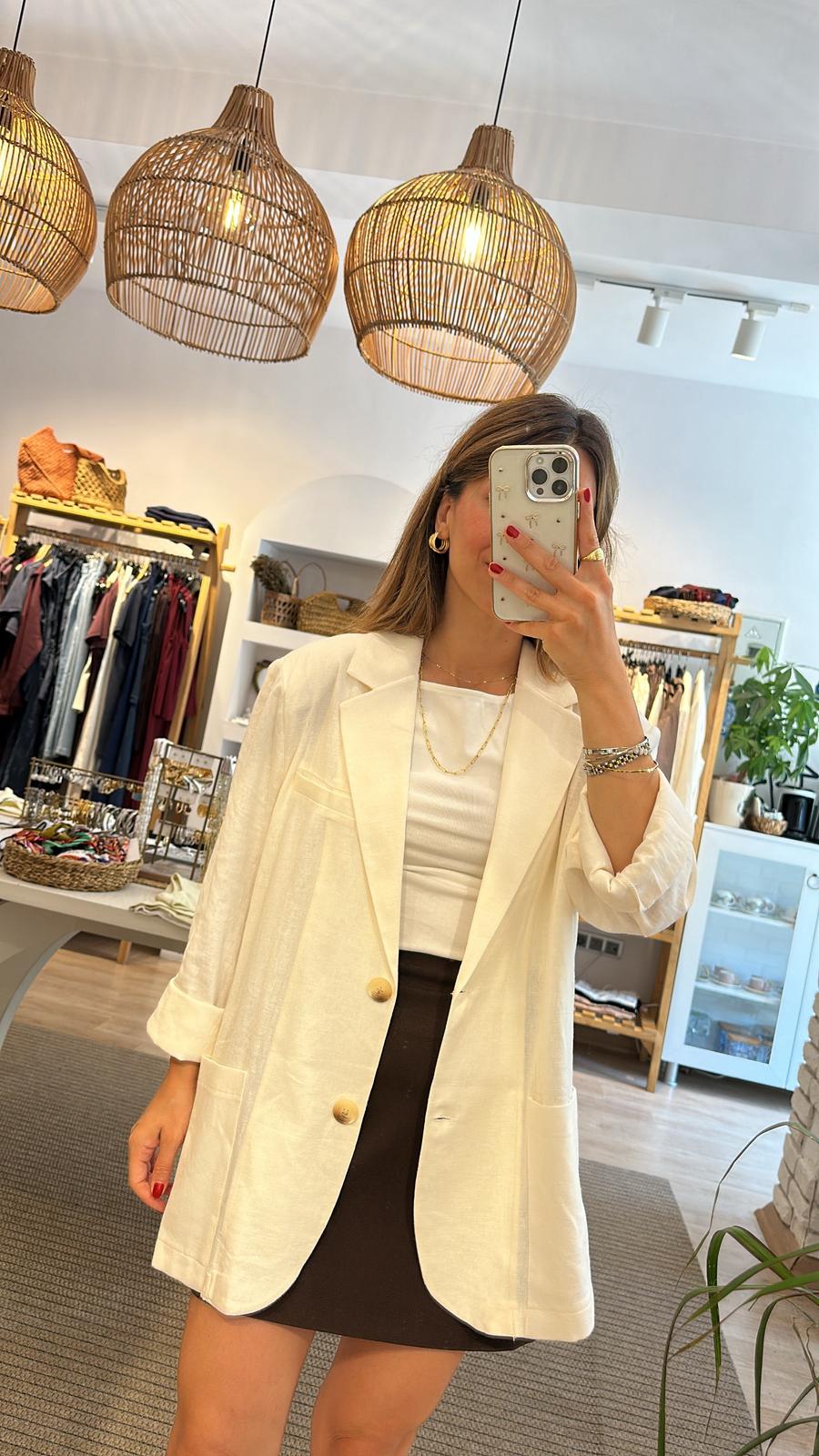 Keten Oversize Ceket